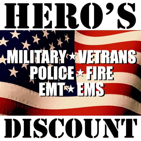 first responder law enforcement discounts.